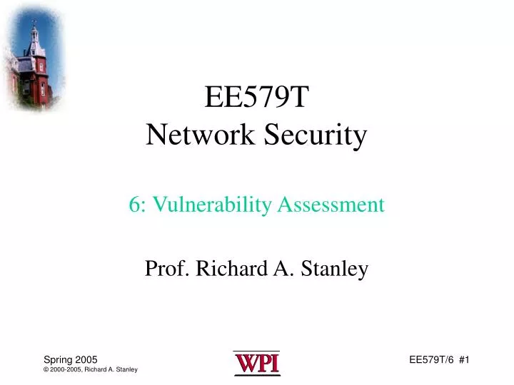 ee579t network security 6 vulnerability assessment