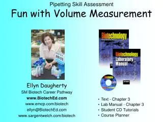 Pipetting Skill Assessment Fun with Volume Measurement