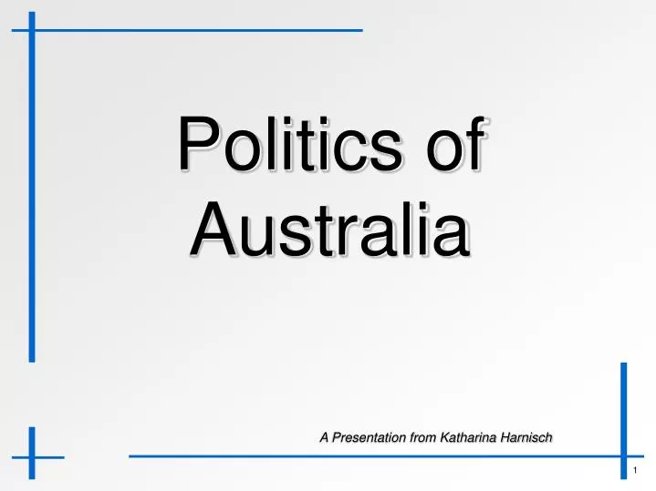politics of australia