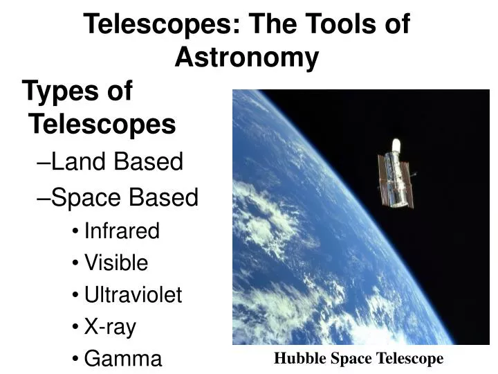 telescopes the tools of astronomy