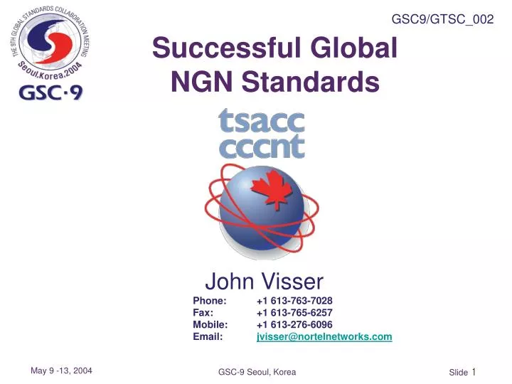 successful global ngn standards