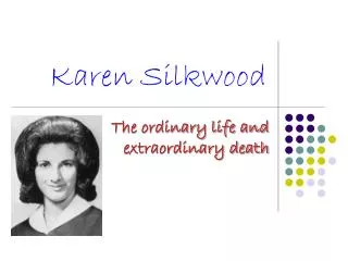 karen silkwood