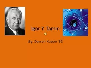 Igor Y. Tamm