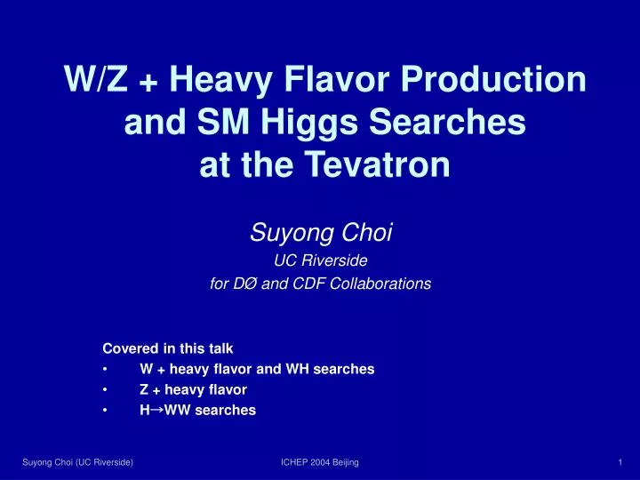 w z heavy flavor production and sm higgs searches at the tevatron
