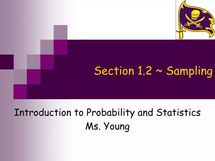 section 1 2 sampling