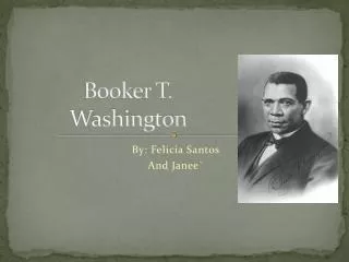 Booker T. Washington