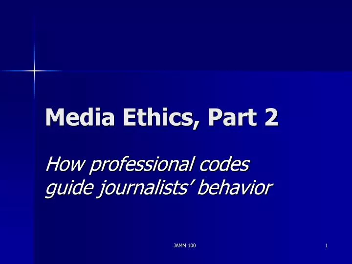 media ethics part 2