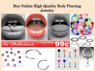 Buy Online High Quality Body Piercing Jewelry