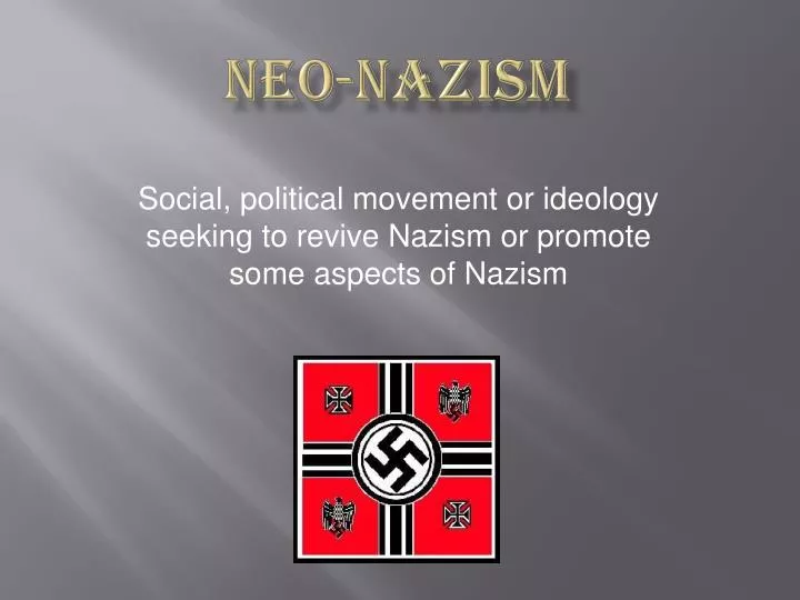 neo nazism