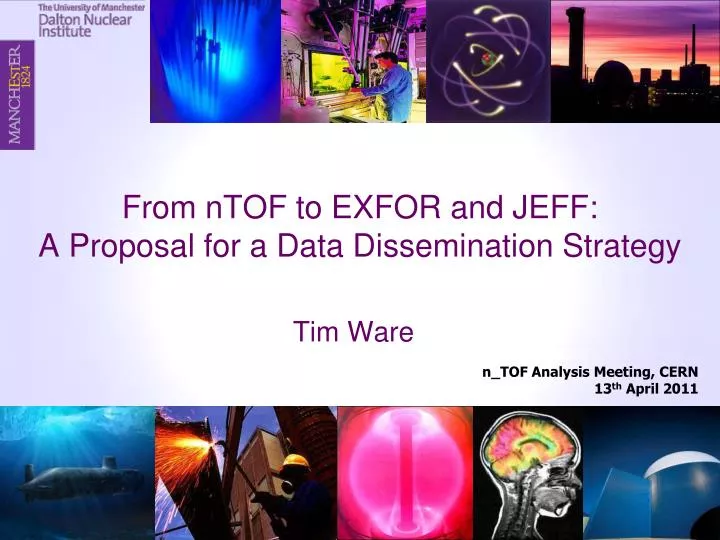 from ntof to exfor and jeff a proposal for a data dissemination strategy
