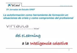 xv jornadas de estudio gref