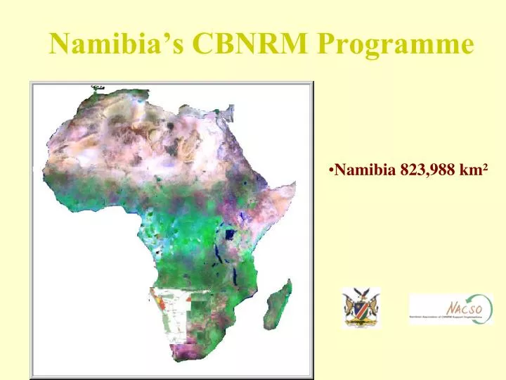 namibia s cbnrm programme