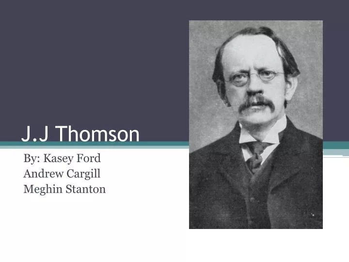 George Paget Thomson – Biographical 