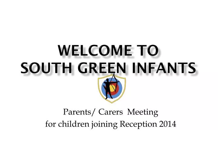 welcome to south green infants