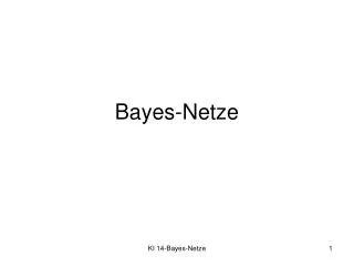 bayes netze