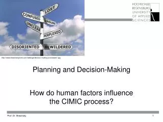 Planning and Decision-Making
