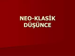 neo klas k d nce