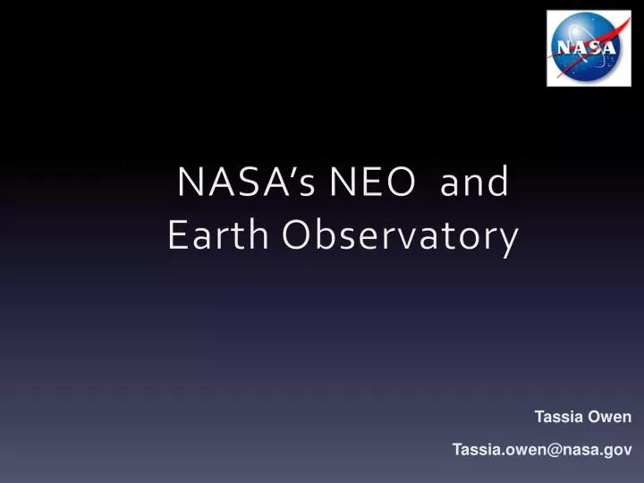 nasa s neo and earth observatory