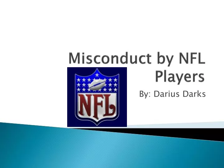 misconduct by nfl players