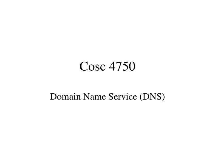 domain name service dns