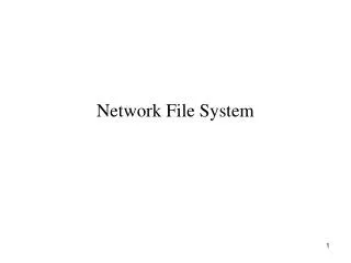 Network File System