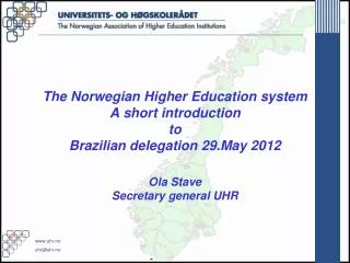 Norwegian Higher Education