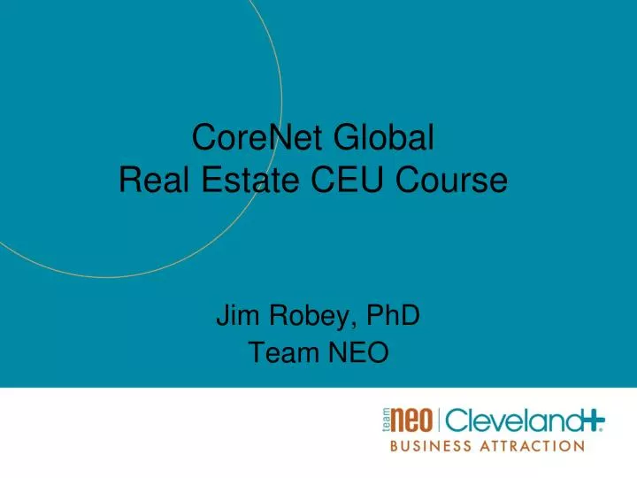 corenet global real estate ceu course