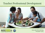 Teacher Professional Development - slide 1