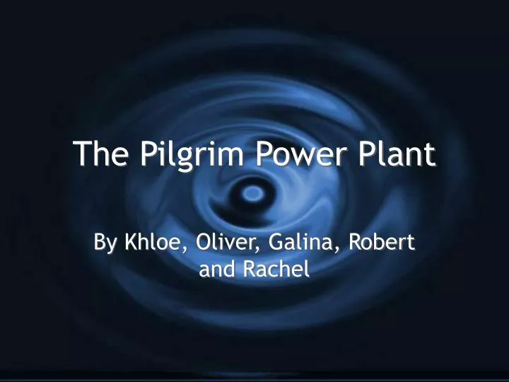 the pilgrim power plant