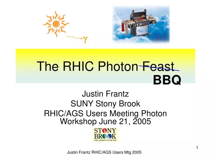 the rhic photon feast