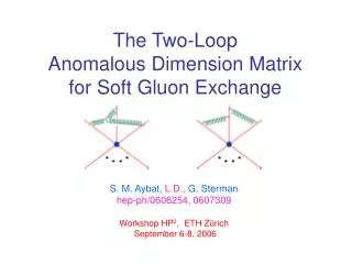 The Two-Loop Anomalous Dimension Matrix for Soft Gluon Exchange