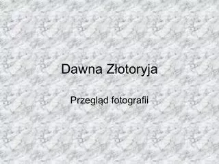 dawna z otoryja
