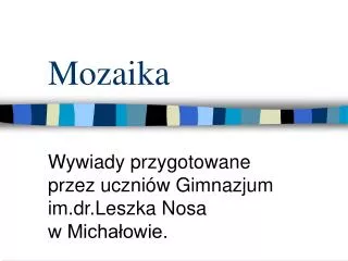 mozaika