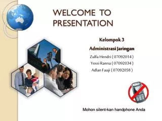 welcome to presentation
