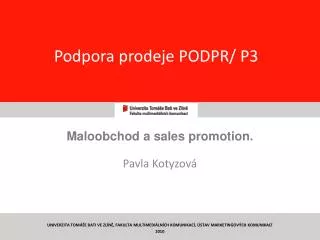 podpora prodeje podpr p3