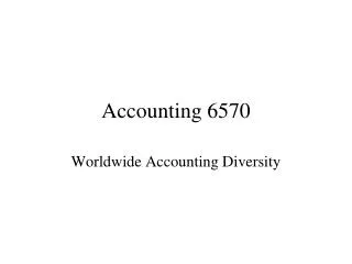 Accounting 6570