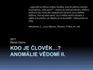 2011 marek v cha
