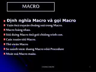 macro