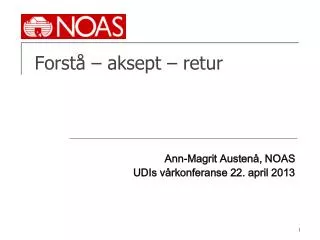 forst aksept retur