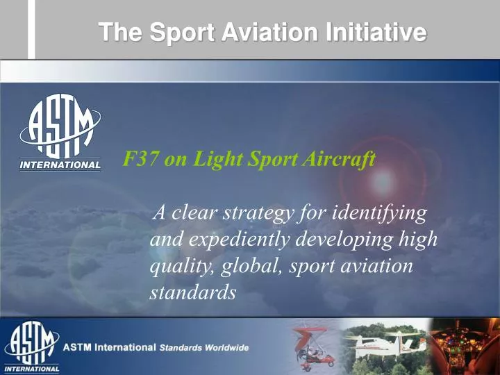 the sport aviation initiative