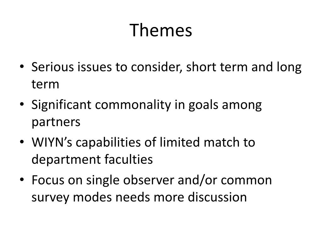 Navigating Challenges and Opportunities for WIYN: A Strategic Vision for Future Partnership - slide 1