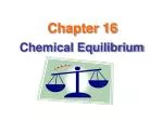 Understanding Chemical Equilibrium and Le Chatelier’s Principle - slide 1