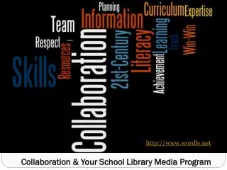 Collaboration &amp; Your School Library Media Program