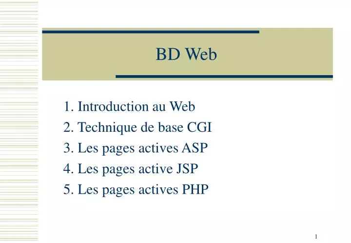 bd web