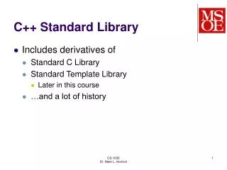 C++ Standard Library