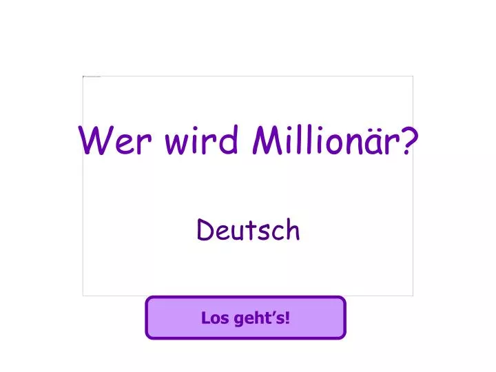 wer wird million r