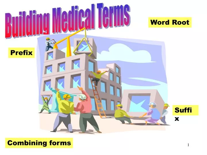 building medical terms