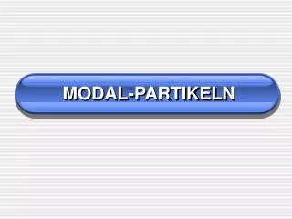 modal partikeln