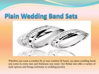 plain wedding band