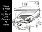 Steps To Wash A Dry Clean Only Garments At Home - slide 1